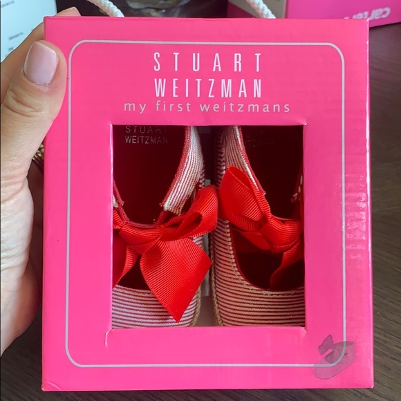 Stuart Weitzman Other - NIB Stuart Weitzman Baby Shoes Size 4